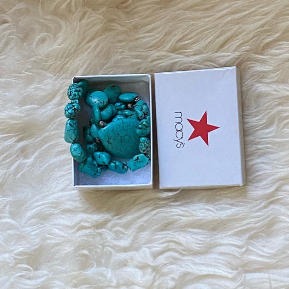 ATI 925 STERLING SILVER TURQUOISE NECKLACE - Picture 13 of 13